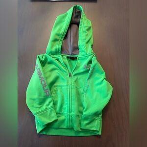 Under Armour Vibrant Green Kids Hoodie